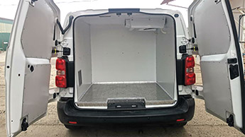 Утепление Peugeot Expert и установка электрического рефрижератора