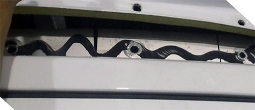 демонтаж спойлера Форд Транзит