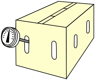 Продукты, перед погрузкой в фургон, должны иметь необходимую температуру хранения